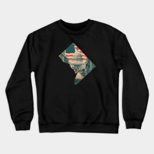 washington-dc Crewneck Sweatshirt